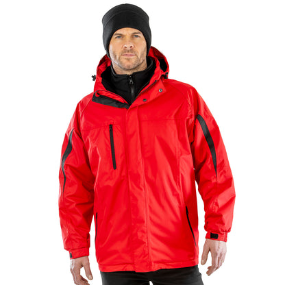 Result Men's 3-In-1 Journey Jacket | Waterproof | Windproof | Softshell Inner | Hood | 3 Colours | S-4XL