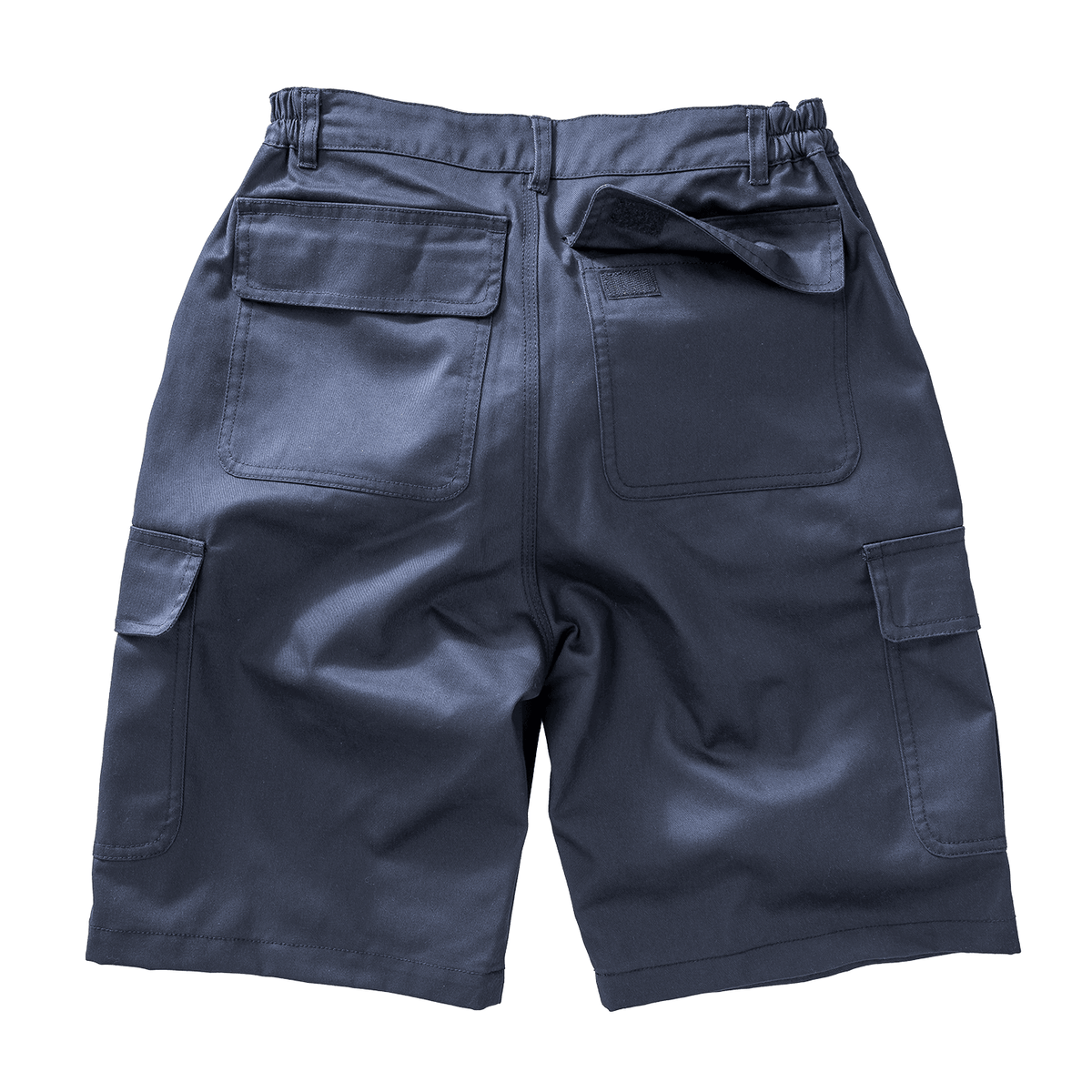 Result Recycled Utility Shorts in Navy, back view