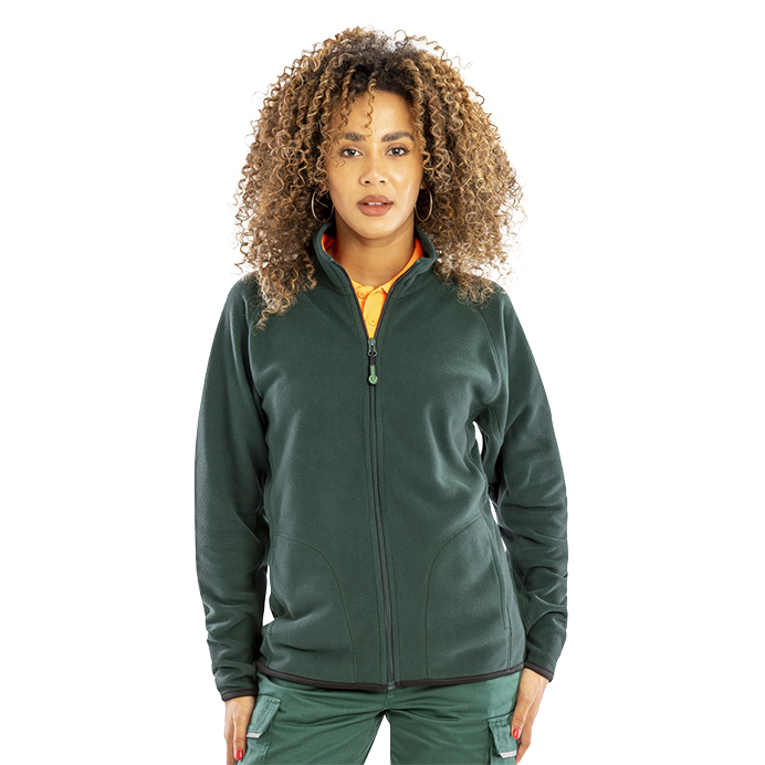 Result Recycled Unisex Fleece Jacket | Dense Knit | Wicking | Half Zip | 5 Colours | XS-4XL - Fleece - Logo Free Clothing