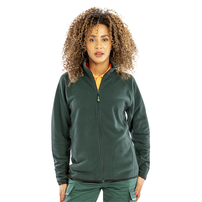 Result Recycled Unisex Fleece Jacket | Dense Knit | Wicking | Half Zip | 5 Colours | XS-4XL - Fleece - Logo Free Clothing