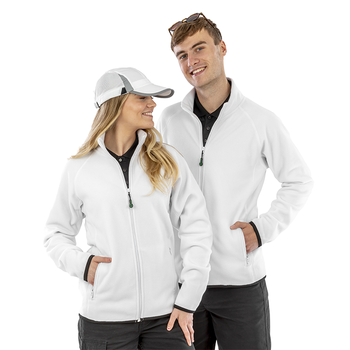 Result Recycled Unisex Fleece Jacket | Dense Knit | Wicking | Half Zip | 5 Colours | XS-4XL - Fleece - Logo Free Clothing