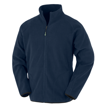 Result Recycled Unisex Microfleece Jacket | Lightweight | Zip Fleece | 5 Colours | XS-4XL - Fleece - Logo Free Clothing