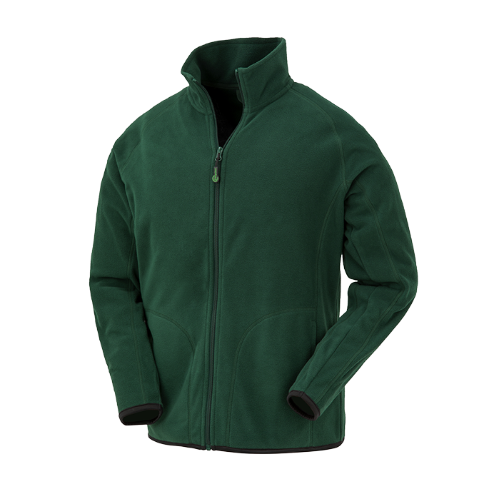 Result Recycled Unisex Microfleece Jacket | Lightweight | Zip Fleece | 5 Colours | XS-4XL - Fleece - Logo Free Clothing