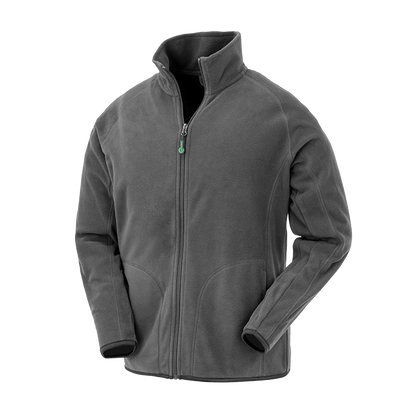 Result Recycled Unisex Microfleece Jacket | Lightweight | Zip Fleece | 5 Colours | XS-4XL - Fleece - Logo Free Clothing