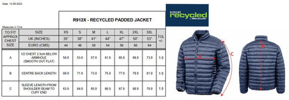 Result Recycled Unisex Padded Jacket | Lightweight | Showerproof | 3 Colours | XS-3XL - Summer Jacket - Logo Free Clothing