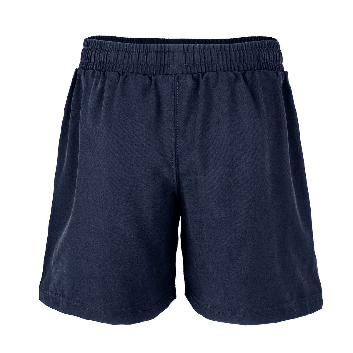 Spiro Recycled Junior Shorts in Navy, back view