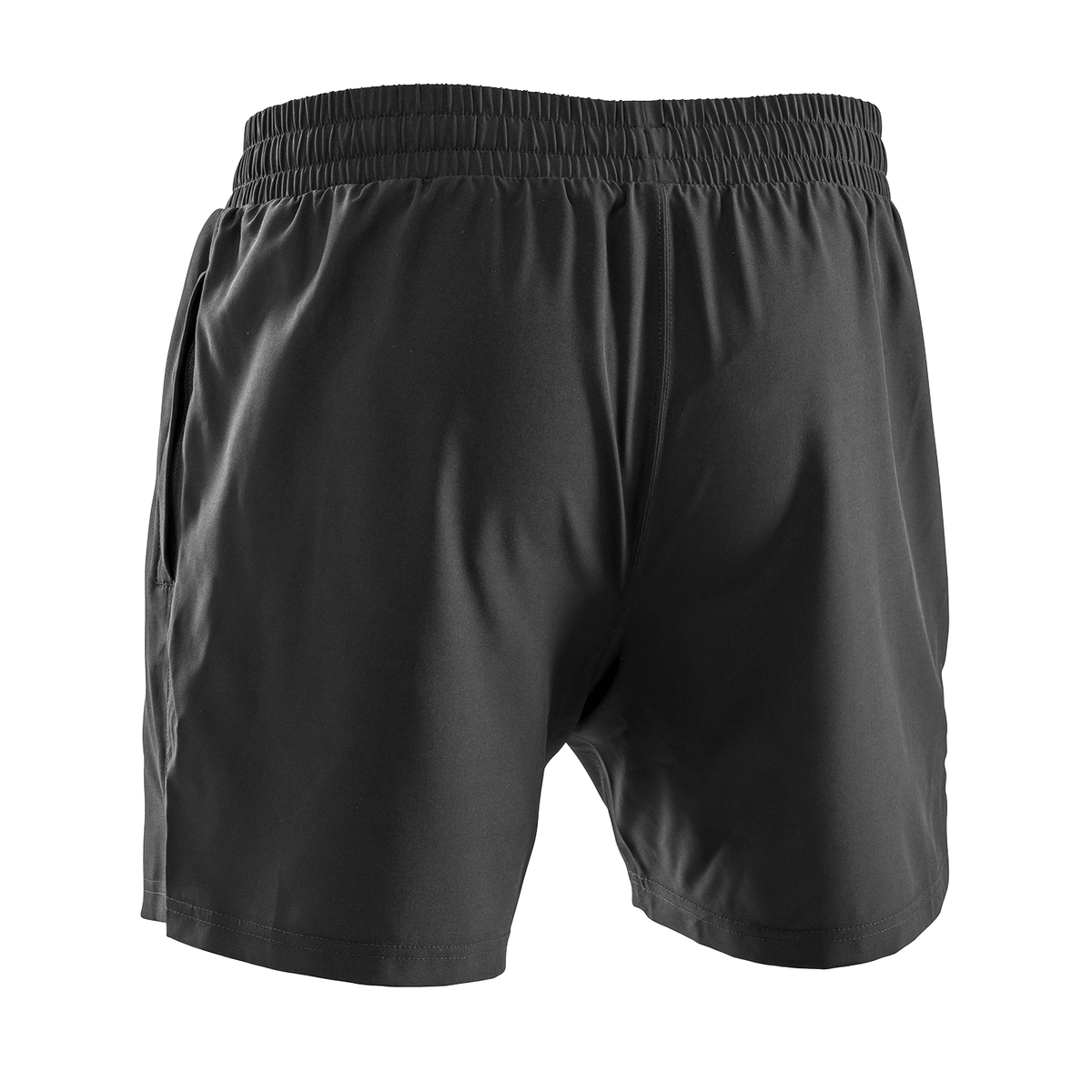 Spiro Recycled Men’s Shorts in Black, back view