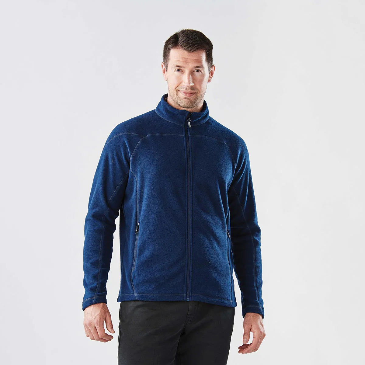 Stormtech Men's Reactor Fleece Shell Jacket | Anti-Pill | Full Zip | Warm | Black or Navy | S-3XL