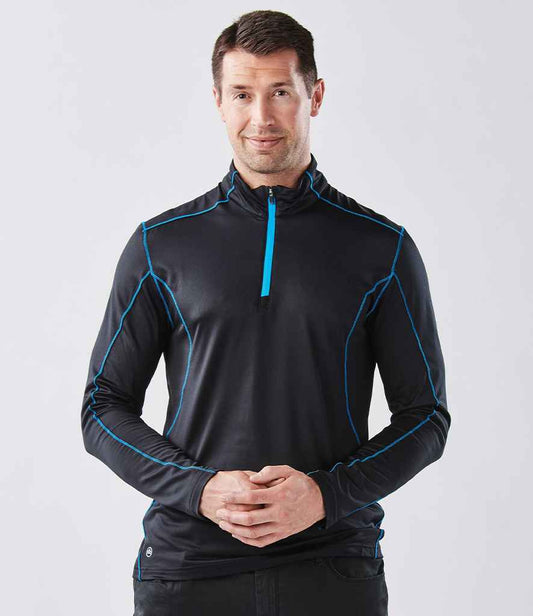 Stormtech Men's Pulse Fleece Pullover | Moisture Wicking | Quarter-Zip | Lightweight | 2 Colours | S-2XL