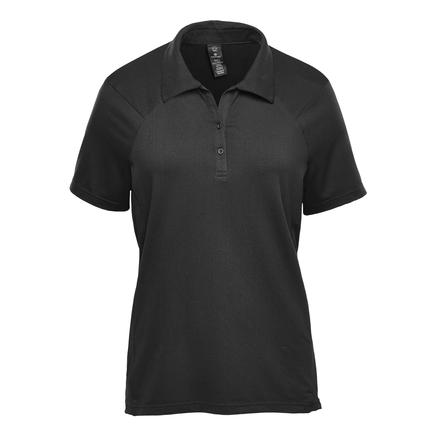 Stormtech Ladies Camino Performance Polo Shirt | Recycled | Moisture Wicking | Black | XS-XL