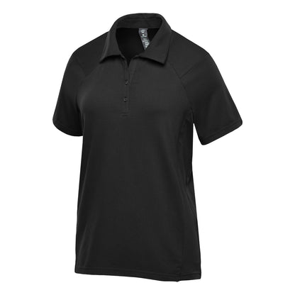Stormtech Ladies Camino Performance Polo Shirt | Recycled | Moisture Wicking | Black | XS-XL