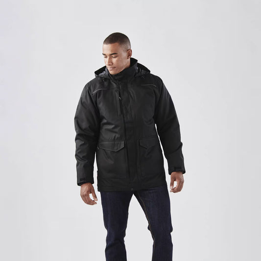 Stormtech Men's Vortex 3 In 1 Parka | Showerproof | Fleece Lined | Windproof | Hood | 3 Colours | S-2XL