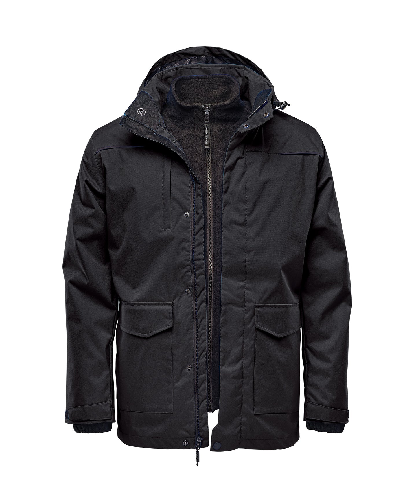 Stormtech Men's Vortex 3 In 1 Parka | Showerproof | Fleece Lined | Windproof | Hood | 3 Colours | S-2XL