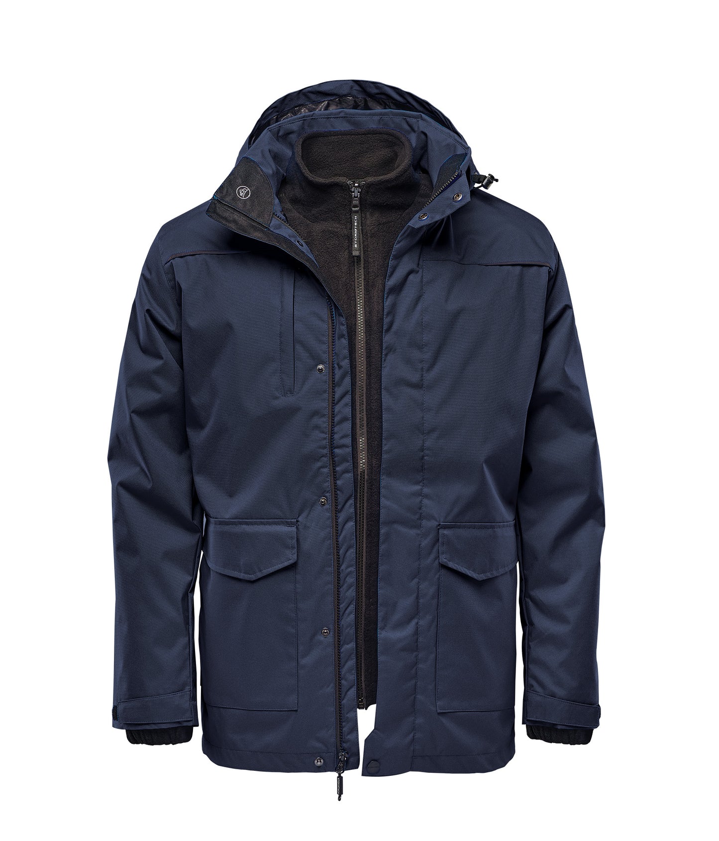Stormtech Men's Vortex 3 In 1 Parka | Showerproof | Fleece Lined | Windproof | Hood | 3 Colours | S-2XL