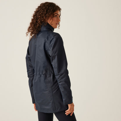 Regatta Benson III Ladies 3-In-1 Waterproof Jacket | Detachable Layer | Black or Navy | 10-20 - Winter Jacket - Logo Free Clothing