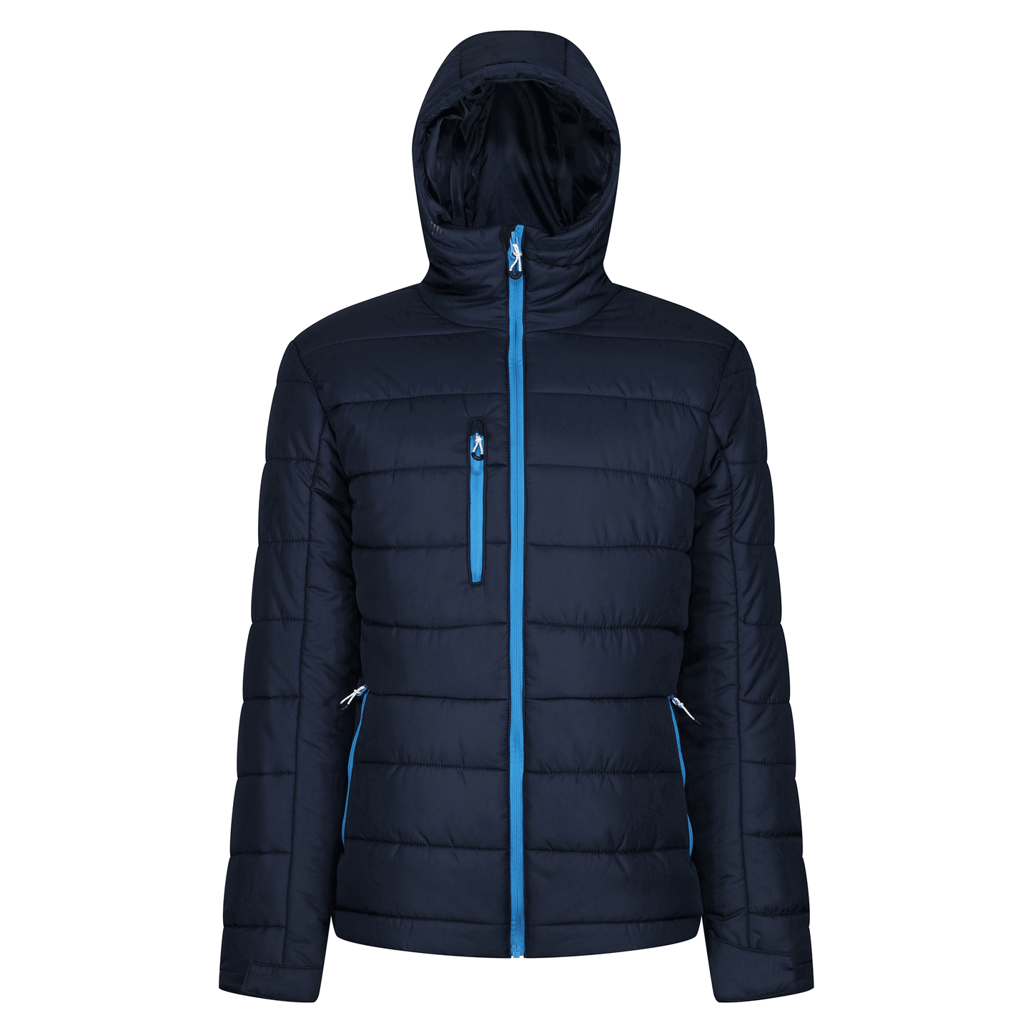 Regatta Navigate Mens Thermal Jacket | Lightweight Hooded Puffer | 7 Colours | S-3XL - Summer Jacket - Logo Free Clothing