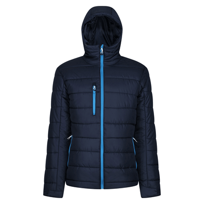 Regatta Navigate Mens Thermal Jacket | Lightweight Hooded Puffer | 7 Colours | S-3XL - Summer Jacket - Logo Free Clothing