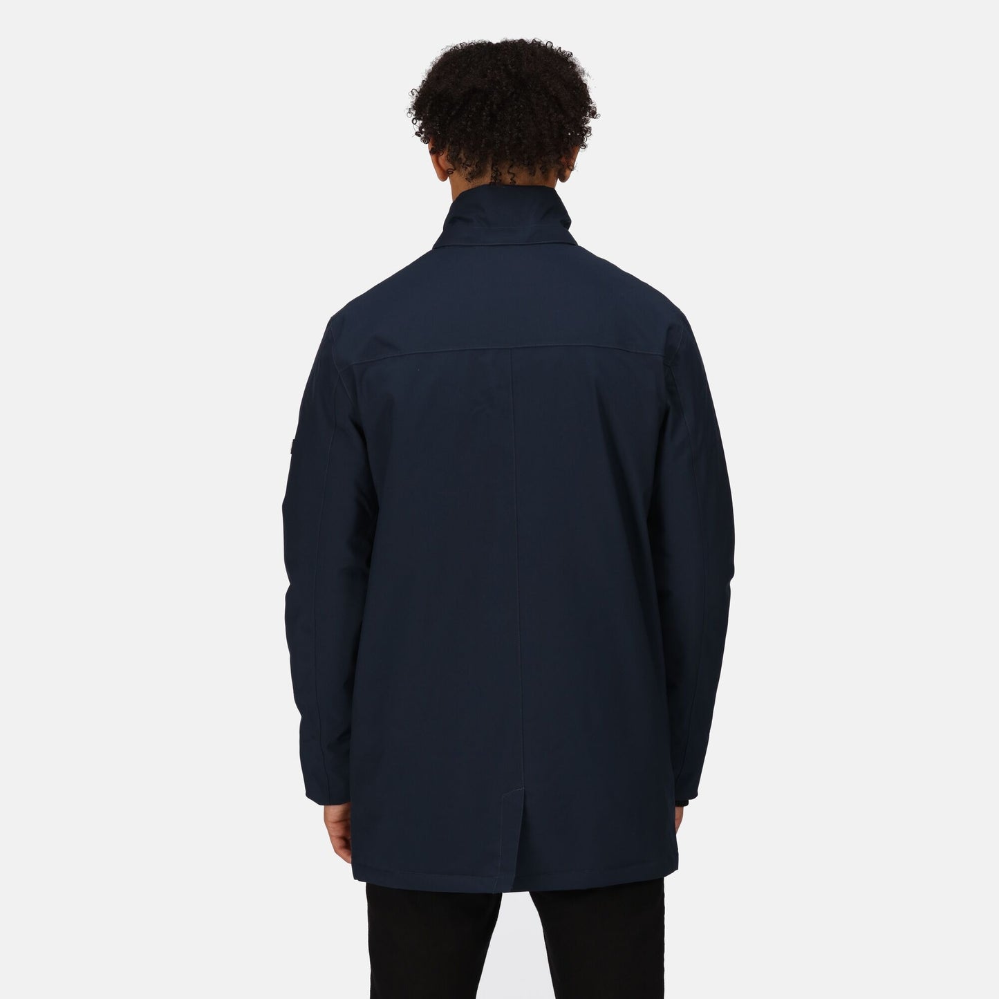 Regatta Hampton Mens Jacket | Waterproof | Insulated | Hood | Black or Navy | S-3XL - Winter Jacket - Logo Free Clothing