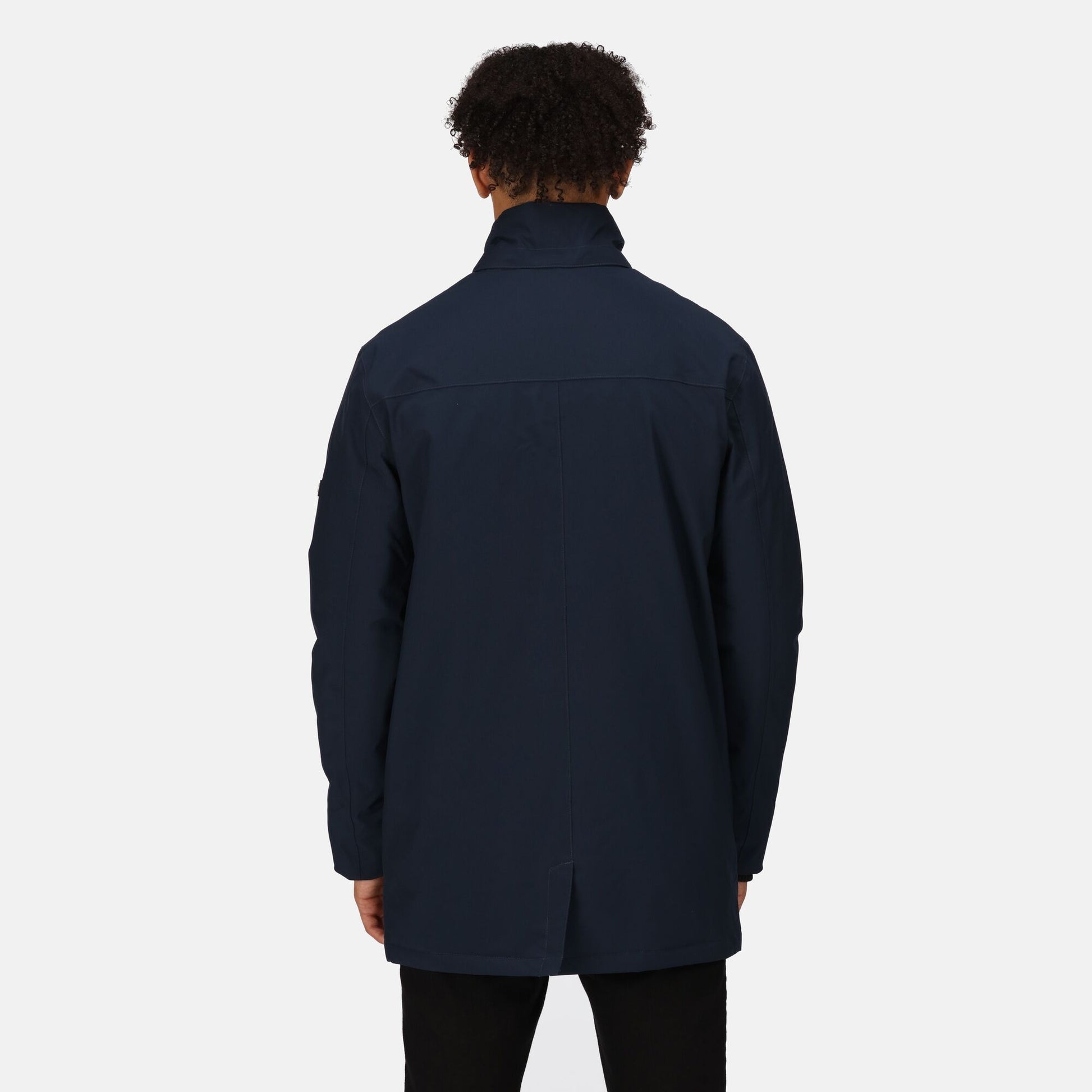 Regatta Hampton Mens Jacket | Waterproof | Insulated | Hood | Black or Navy | S-3XL - Winter Jacket - Logo Free Clothing