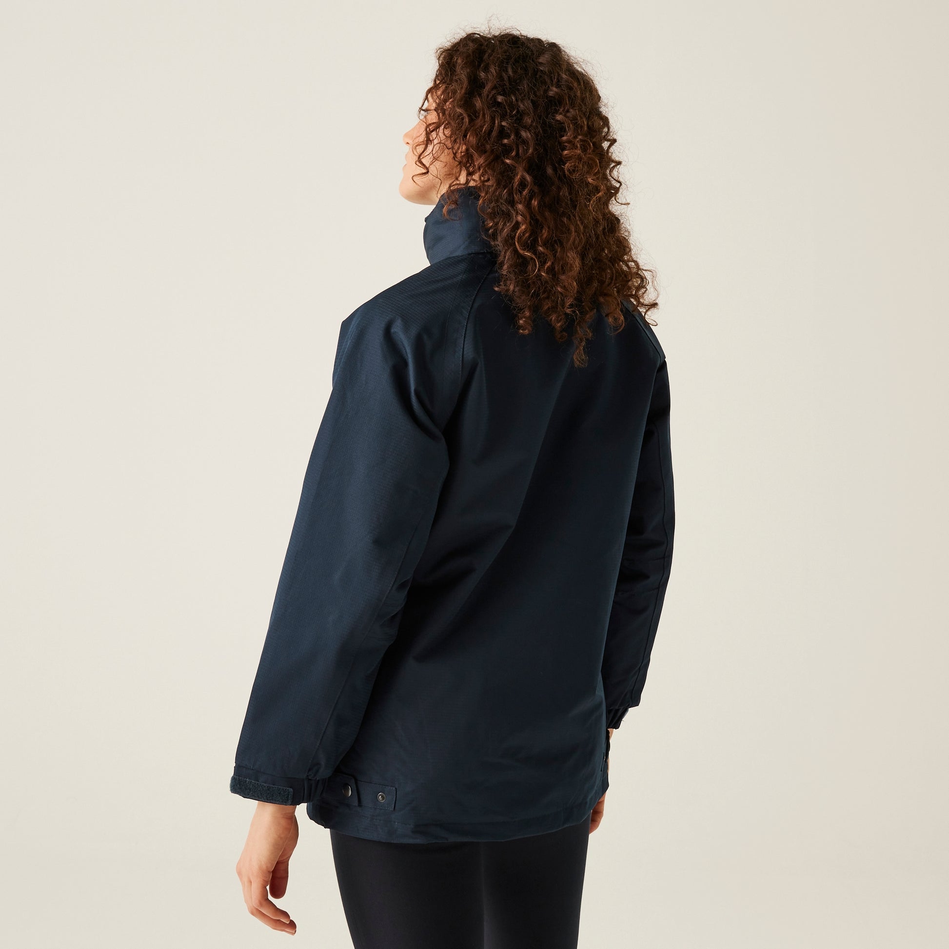 Regatta Hudson Ladies Fleece Lined Jacket | Waterproof | Hooded | Black or Navy | 10-18 - Winter Jacket - Logo Free Clothing
