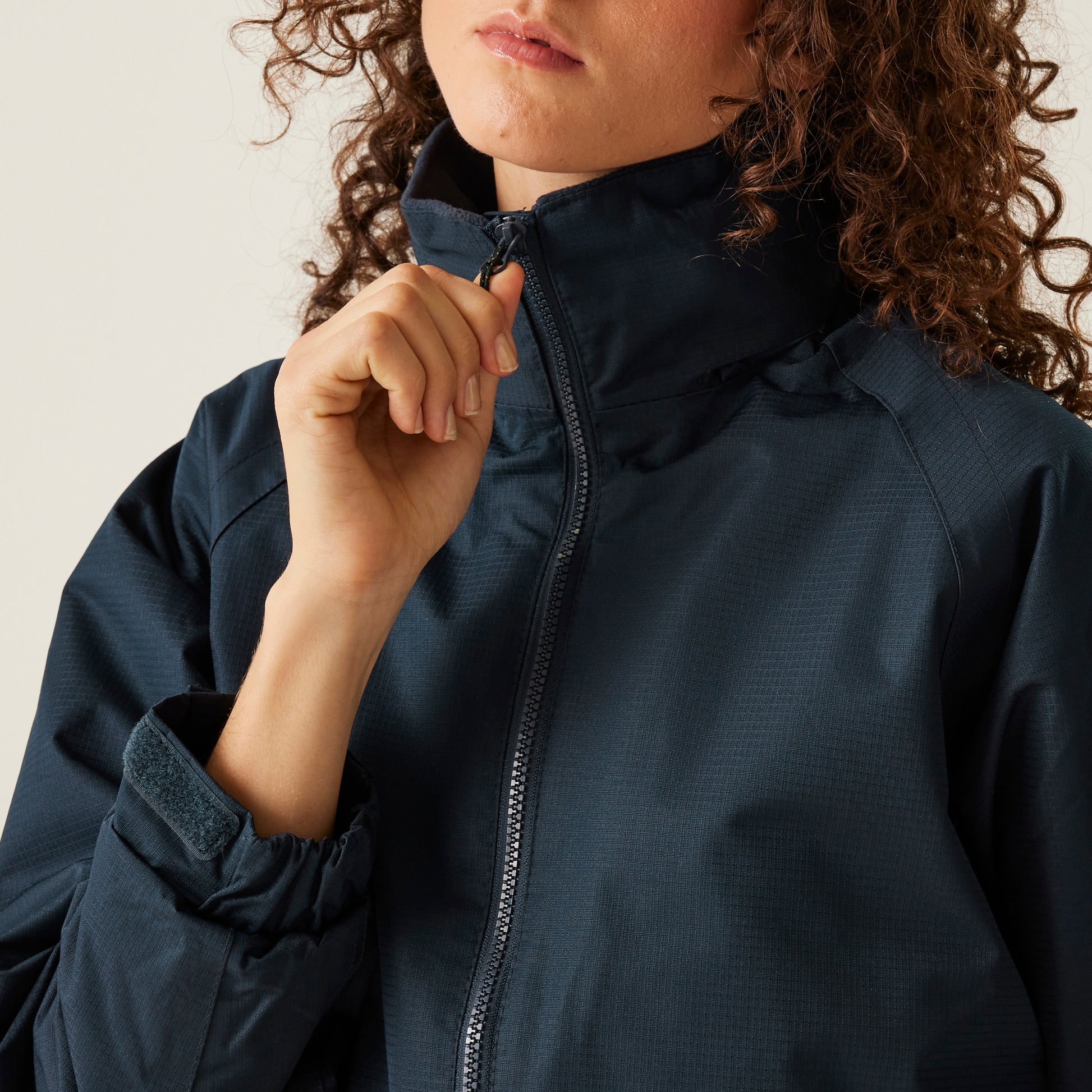 Regatta Hudson Ladies Fleece Lined Jacket | Waterproof | Hooded | Black or Navy | 10-18 - Winter Jacket - Logo Free Clothing