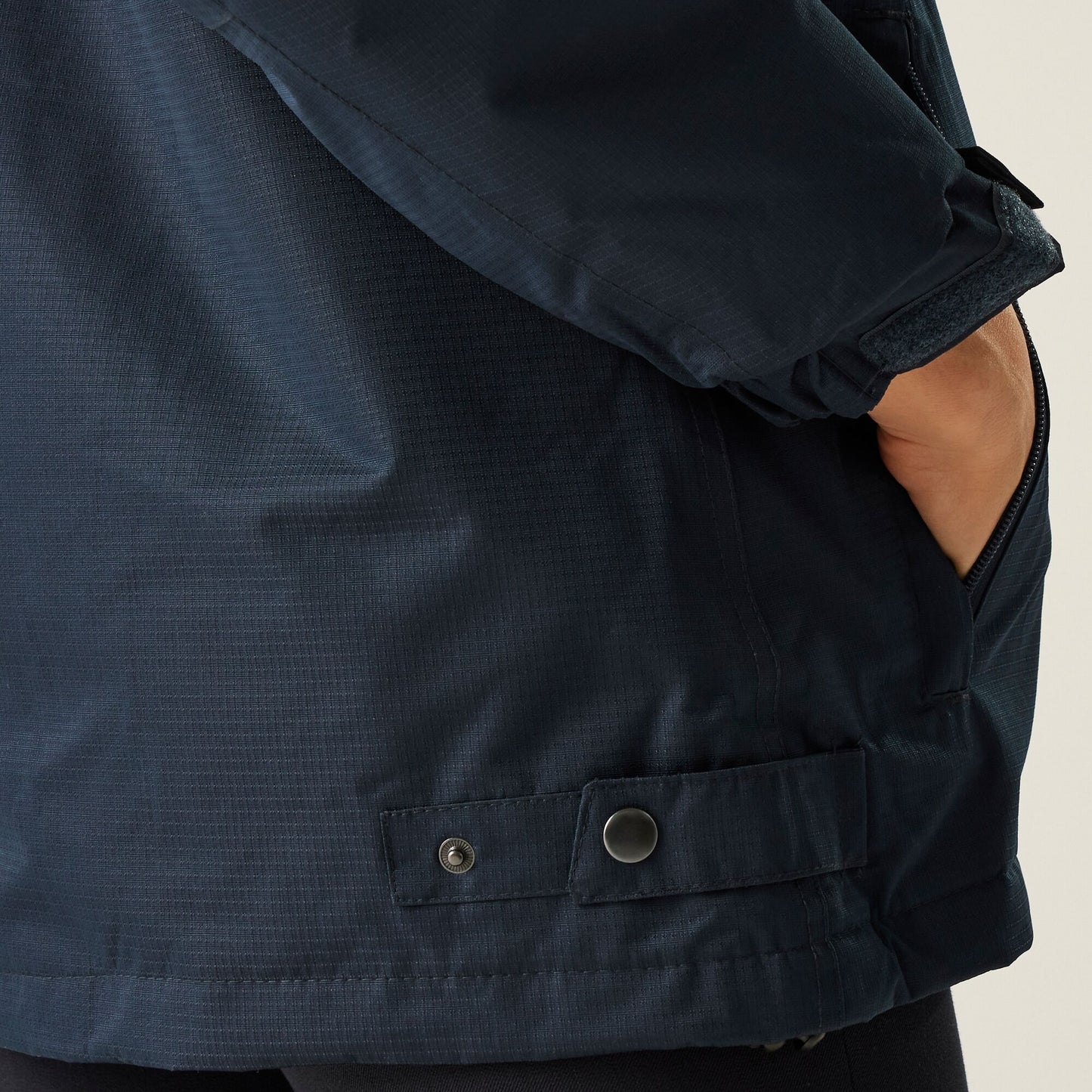 Regatta Hudson Ladies Fleece Lined Jacket | Waterproof | Hooded | Black or Navy | 10-18 - Winter Jacket - Logo Free Clothing