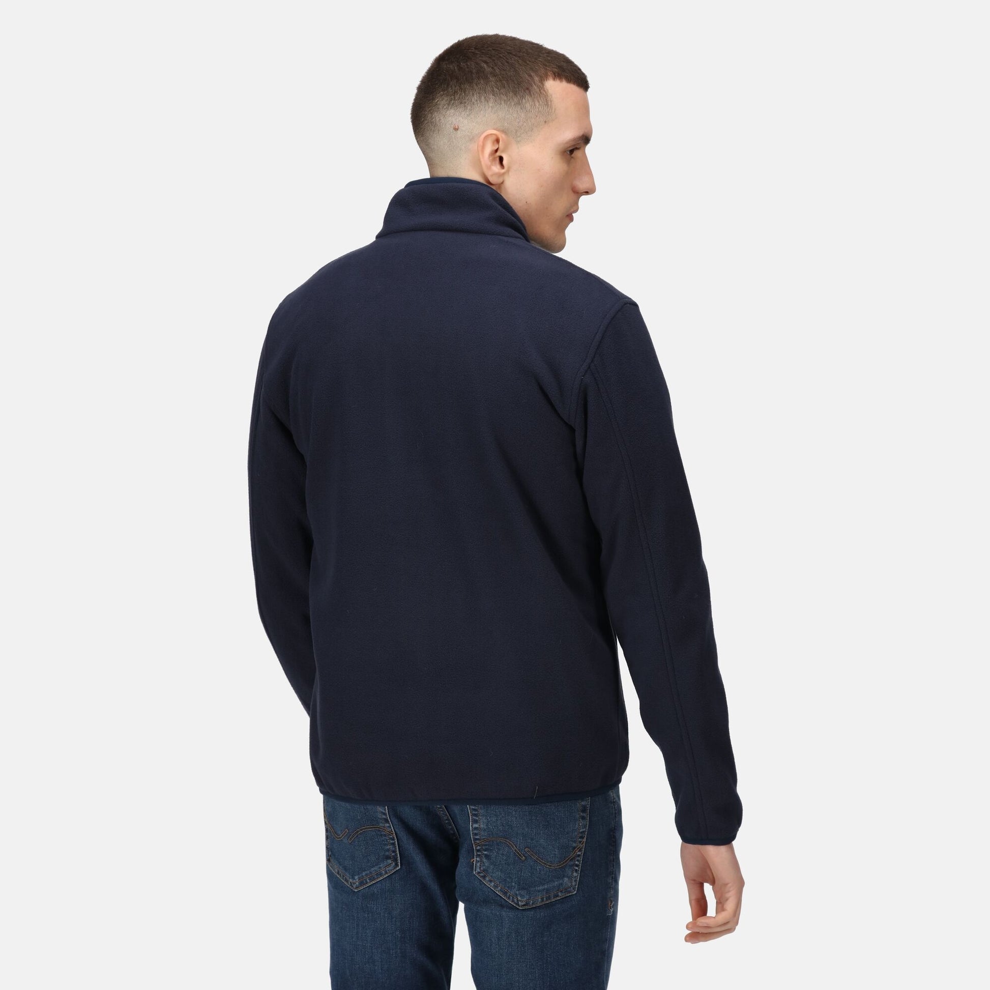 Regatta Omicron III Mens Zip Fleece | Waterproof Fleece | Lightweight | 2 Colours | S-3XL - Fleece - Logo Free Clothing