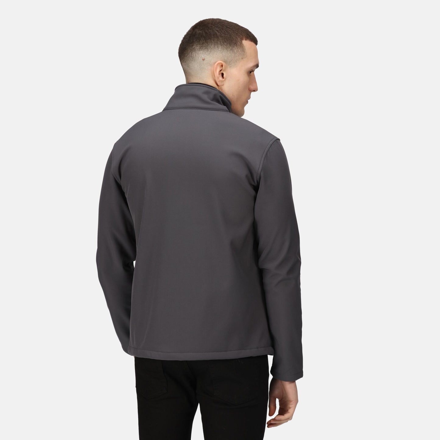 Regatta Reid Mens 2-Layer Softshell Jacket | Super Soft | Showerproof | 3 Colours | S-3XL - Summer Jacket - Logo Free Clothing