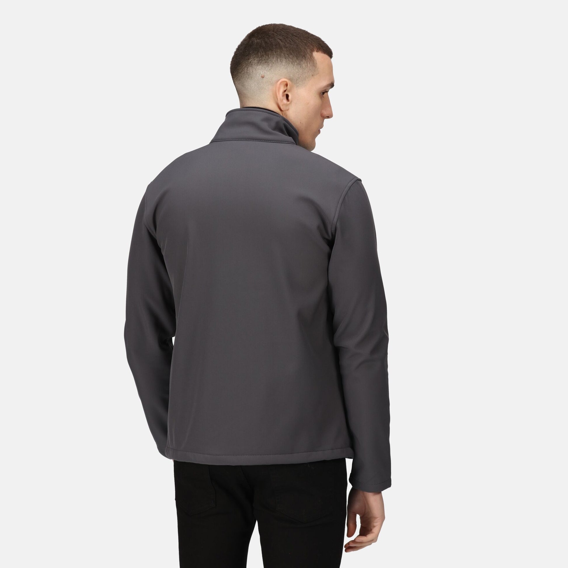 Regatta Reid Mens 2-Layer Softshell Jacket | Super Soft | Showerproof | 3 Colours | S-3XL - Summer Jacket - Logo Free Clothing
