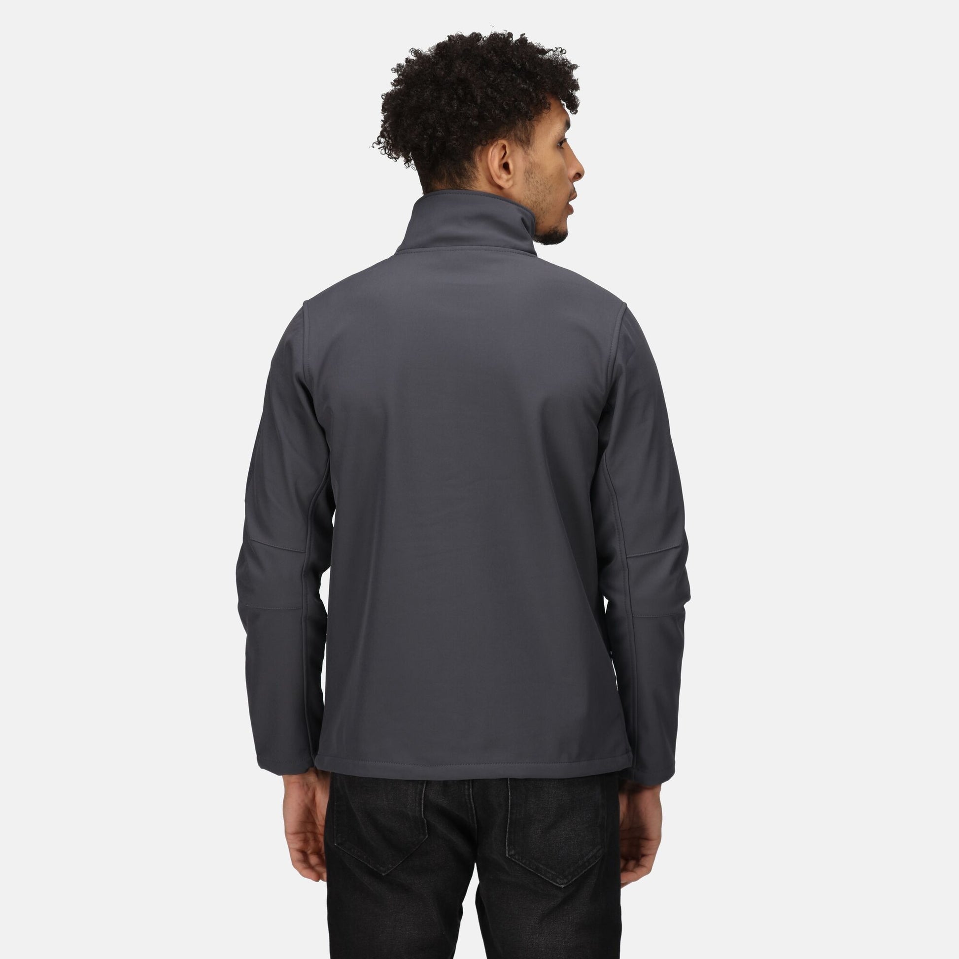 Regatta Arcola Mens 3-Layer Membrane Softshell Jacket | Waterproof | Black or Grey | S-3XL - Winter Jacket - Logo Free Clothing