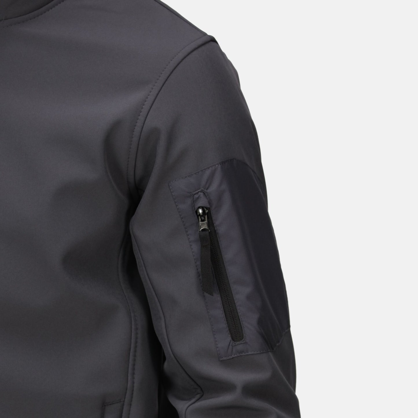 Regatta Arcola Mens 3-Layer Membrane Softshell Jacket | Waterproof | Black or Grey | S-3XL - Winter Jacket - Logo Free Clothing