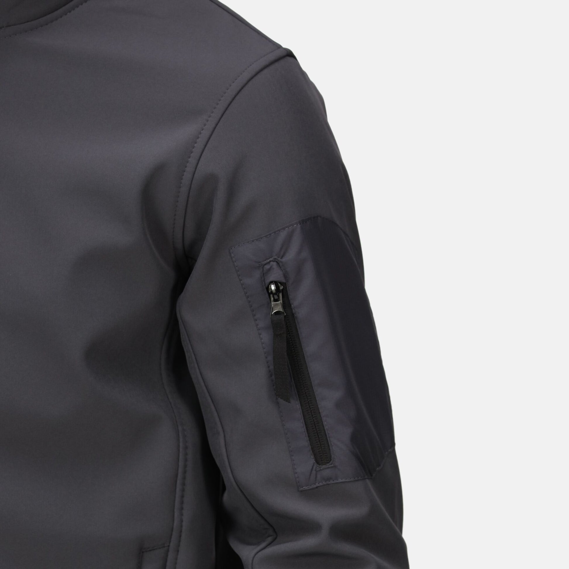 Regatta Arcola Mens 3-Layer Membrane Softshell Jacket | Waterproof | Black or Grey | S-3XL - Winter Jacket - Logo Free Clothing