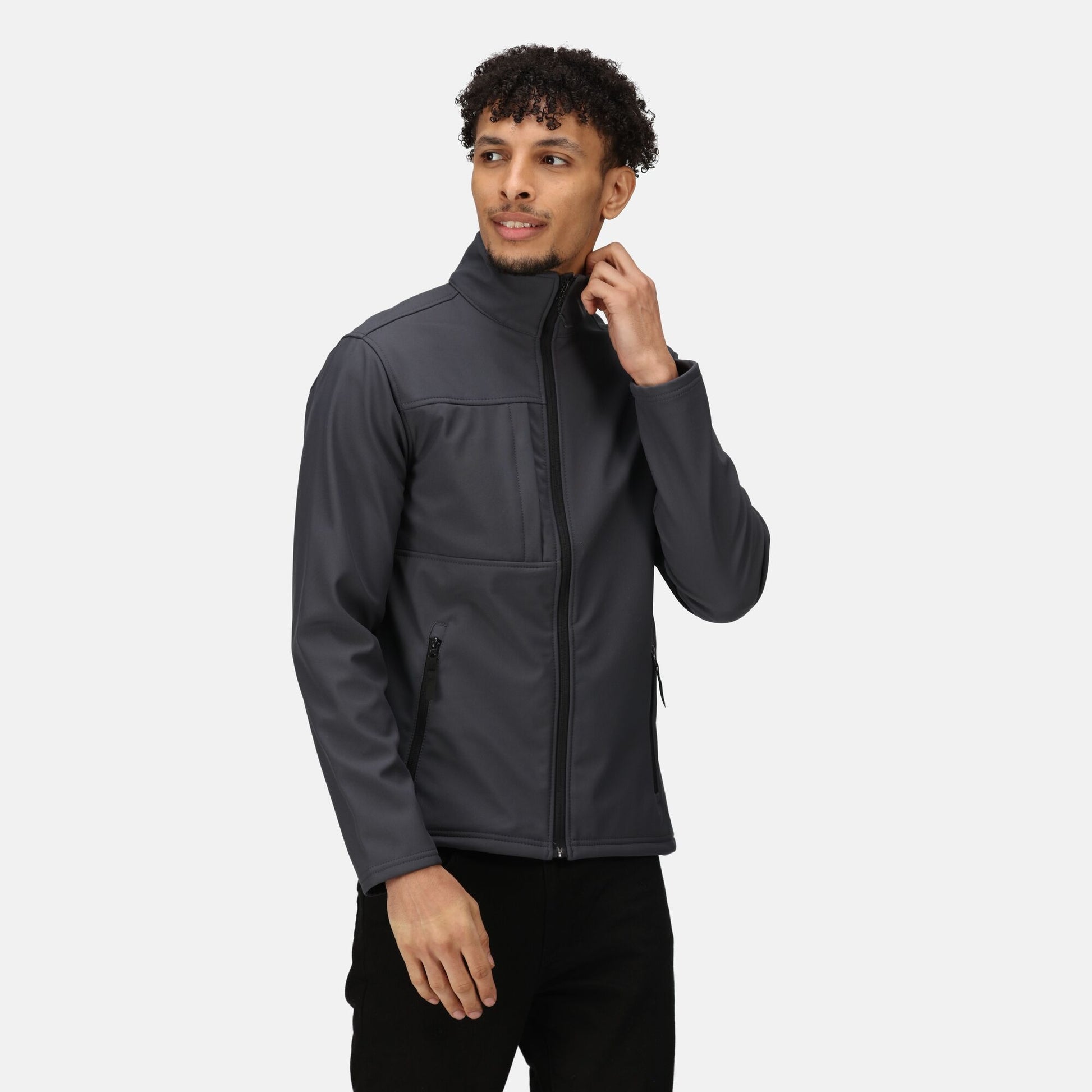 Regatta Octagon II Mens 3-Layer Softshell Jacket | Waterproof | Breathable | 5 Colours | XS-5XL - Summer Jacket - Logo Free Clothing