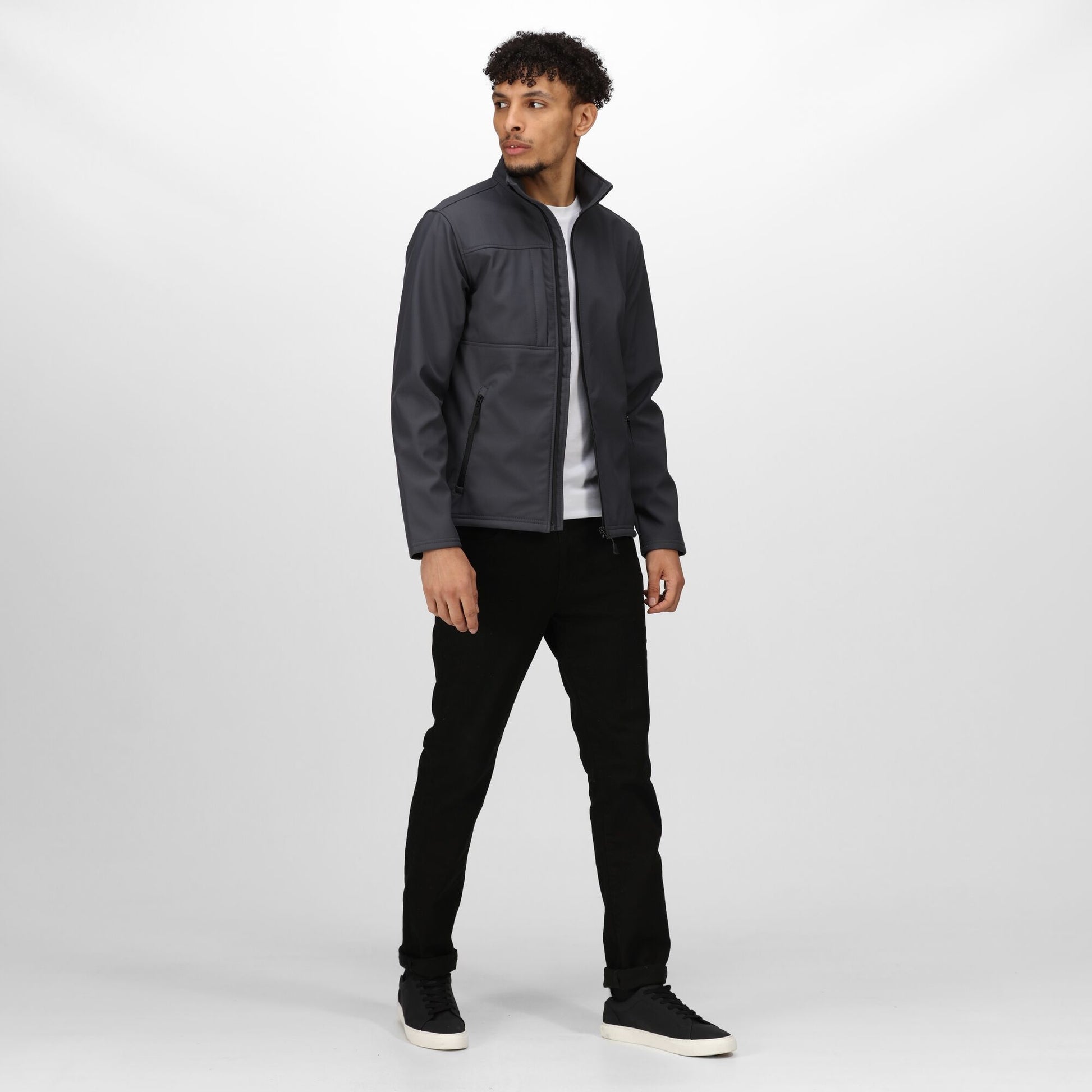 Regatta Octagon II Mens 3-Layer Softshell Jacket | Waterproof | Breathable | 5 Colours | XS-5XL - Summer Jacket - Logo Free Clothing