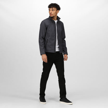 Regatta Octagon II Mens 3-Layer Softshell Jacket | Waterproof | Breathable | 5 Colours | XS-5XL - Summer Jacket - Logo Free Clothing