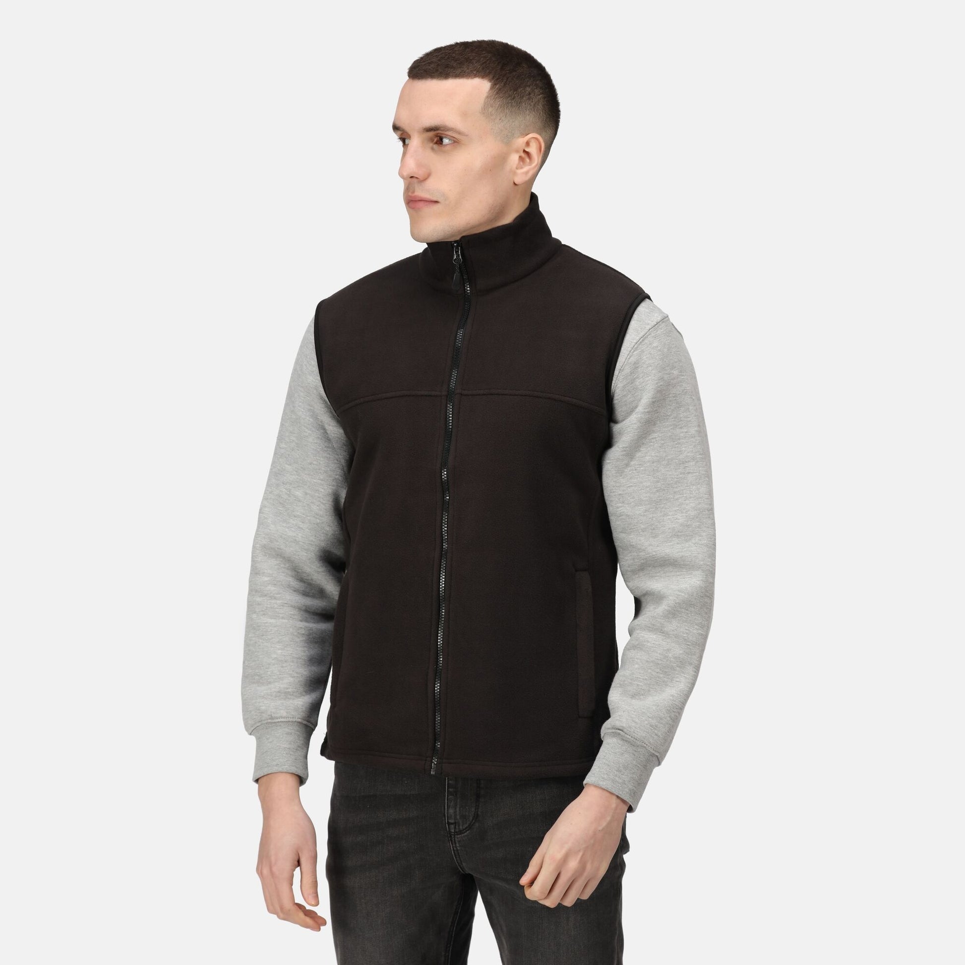Regatta Haber II Mens Fleece Gilet | Anti-Pilling Body Warmer | 2 Colours | S-3XL - Gilet - Logo Free Clothing