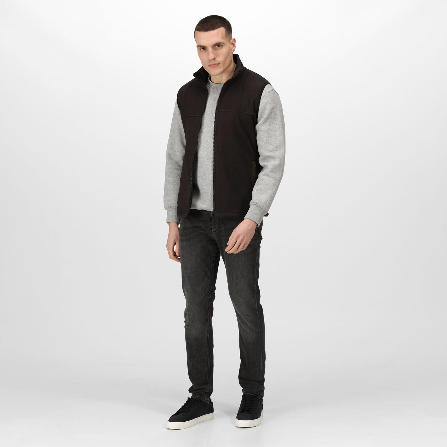 Regatta Haber II Mens Fleece Gilet | Anti-Pilling Body Warmer | 2 Colours | S-3XL - Gilet - Logo Free Clothing