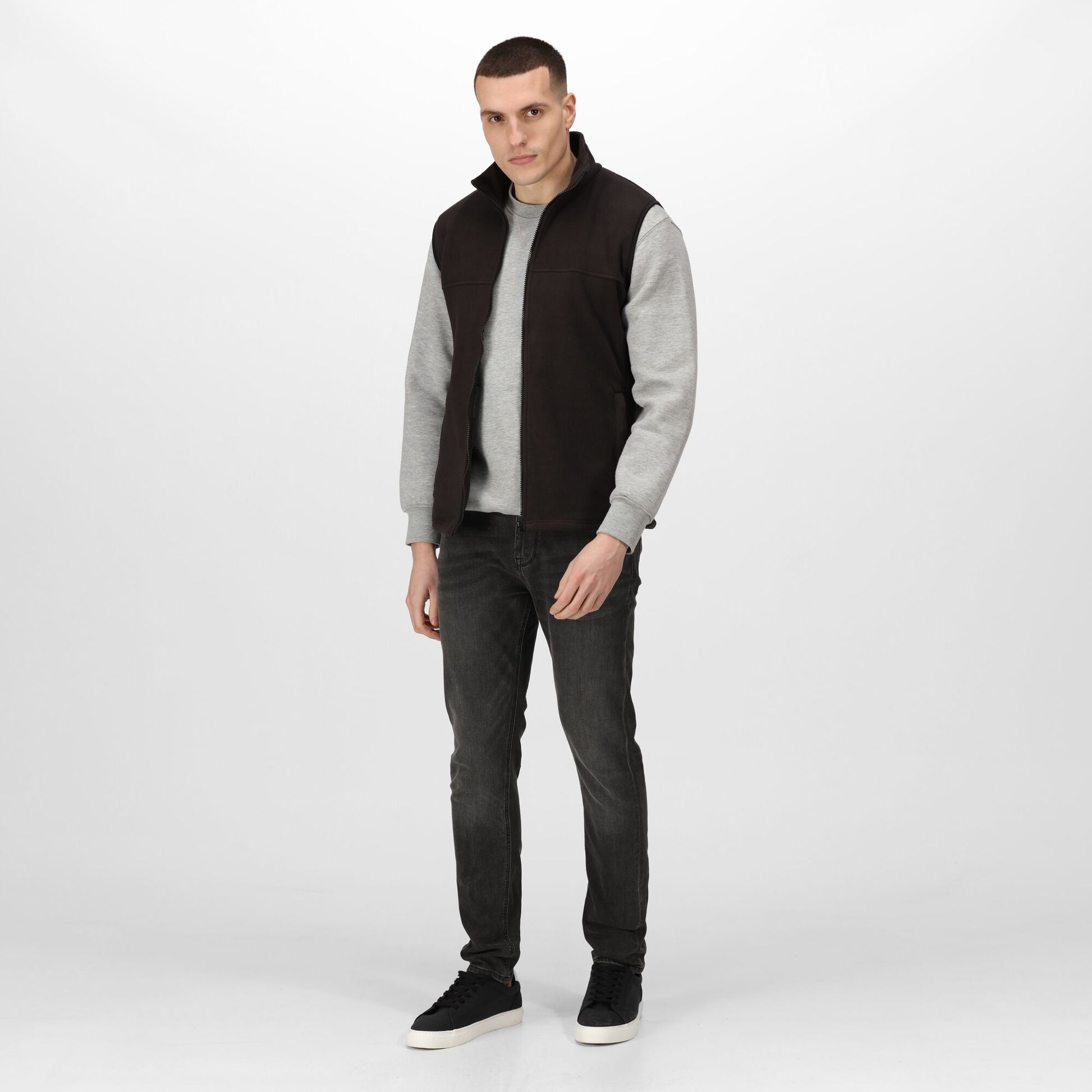 Regatta Haber II Mens Fleece Gilet | Anti-Pilling Body Warmer | 2 Colours | S-3XL - Gilet - Logo Free Clothing
