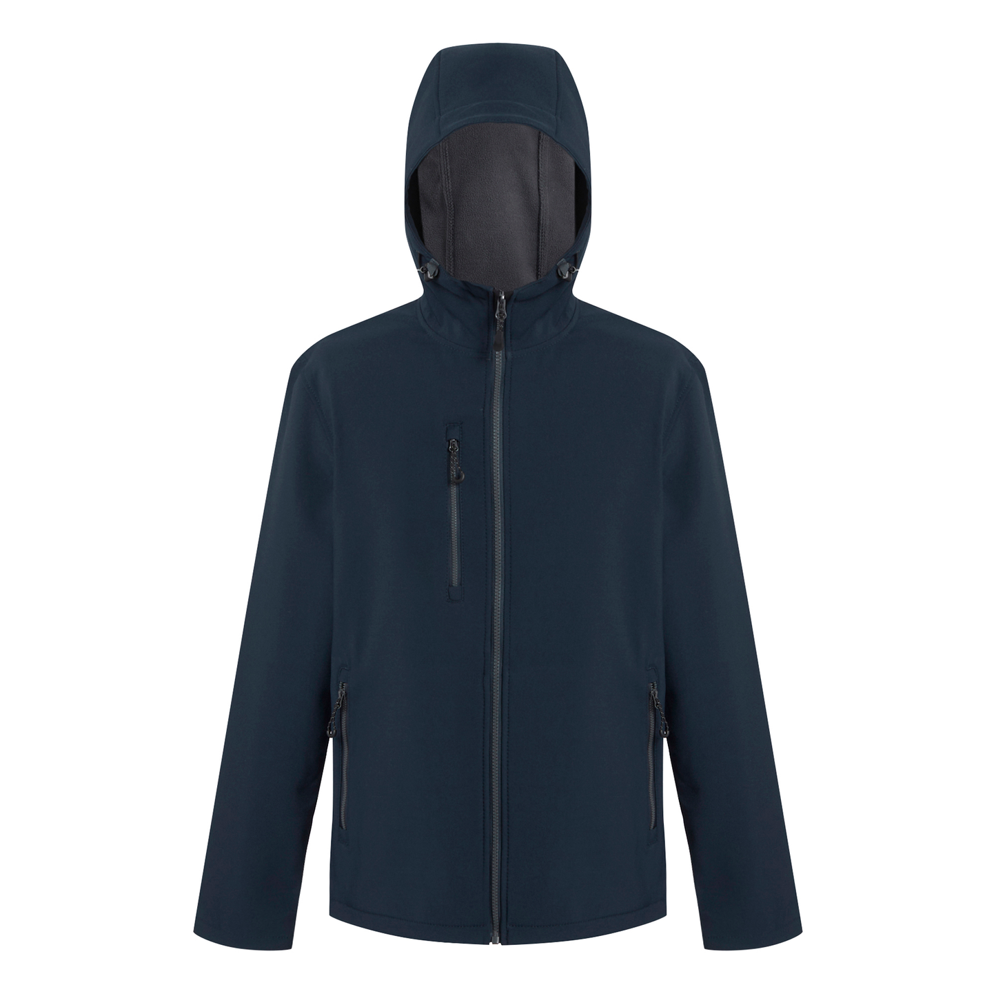 Regatta Navigate Mens 2-Layer Hood Softshell Jacket | Showerproof | 7 Colours | S-3XL - Summer Jacket - Logo Free Clothing