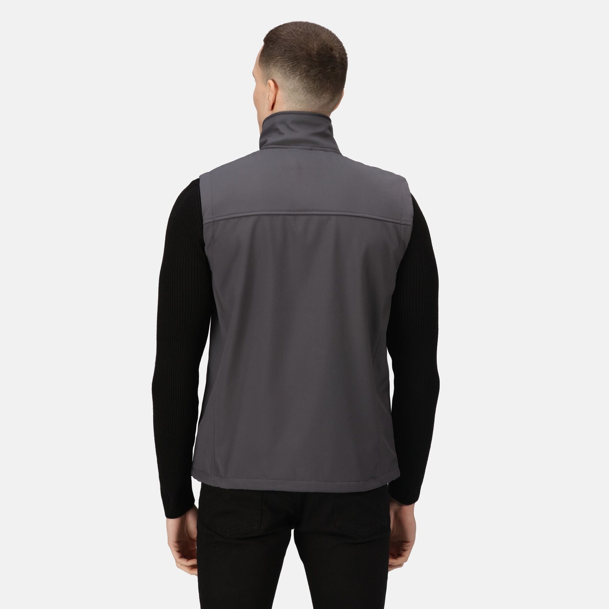 Regatta Flux Mens Softshell Gilet | Showerproof Stretch Body Warmer | 4 Colours | XS-3XL - Gilet - Logo Free Clothing