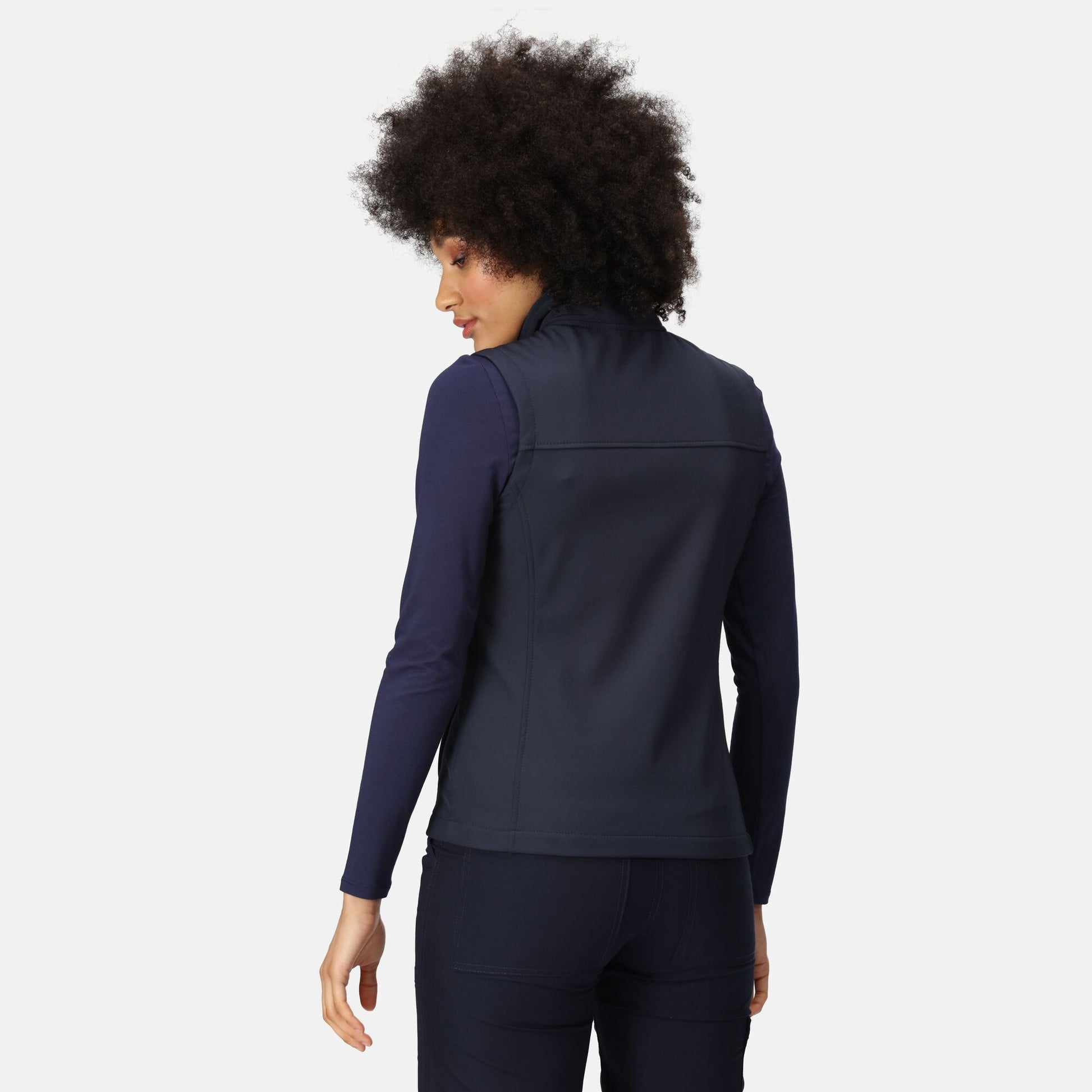 Regatta Flux Ladies Softshell Gilet | Showerproof Stretch Body Warmer | 3 Colours | 10-20 - Gilet - Logo Free Clothing