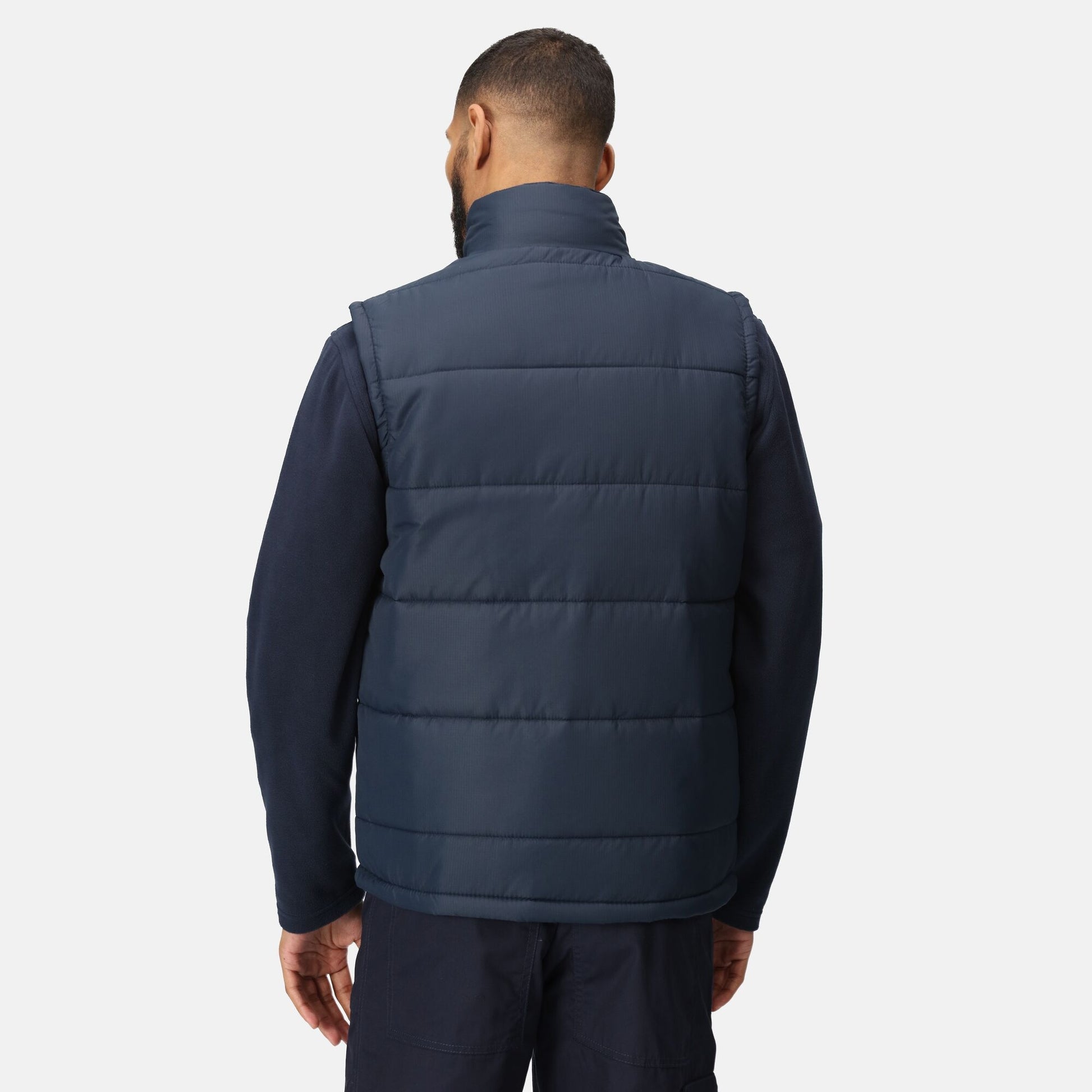 Regatta Stellar Mens Multi Zip Gilet | Insulated Body Warmer | Black or Navy | S-3XL - Gilet - Logo Free Clothing