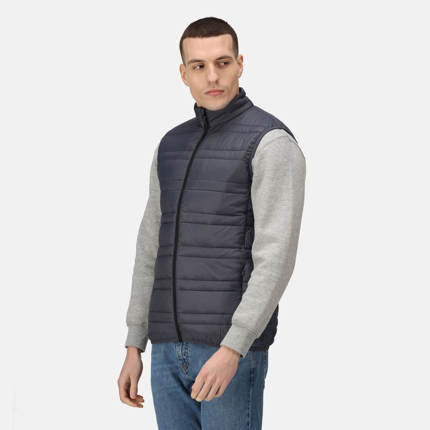 Regatta Firedown Mens Padded Gilet | Lightweight Body Warmer | Black or Navy | S-3XL - Gilet - Logo Free Clothing