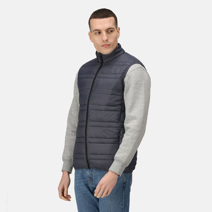 Regatta Firedown Mens Padded Gilet | Lightweight Body Warmer | Black or Navy | S-3XL - Gilet - Logo Free Clothing