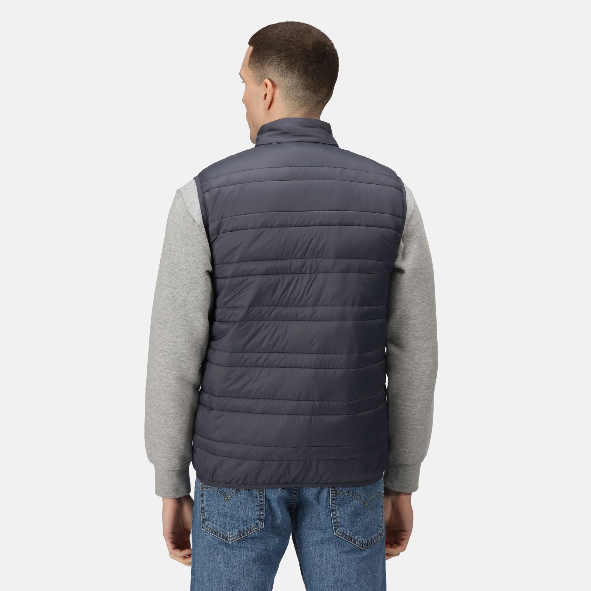 Regatta Firedown Mens Padded Gilet | Lightweight Body Warmer | Black or Navy | S-3XL - Gilet - Logo Free Clothing