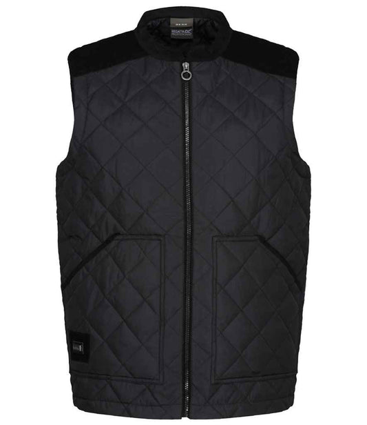 Regatta Moreton Mens Quilted Gilet | Lightweight Showerproof Body Warmer| 2 Colours | S-3XL - Gilet - Logo Free Clothing