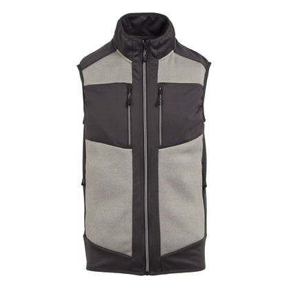 Regatta E-Volve Mens Knit Effect Stretch Gilet | Fleece Body Warmer | 4 Colours | XS-3XL - Gilet - Logo Free Clothing