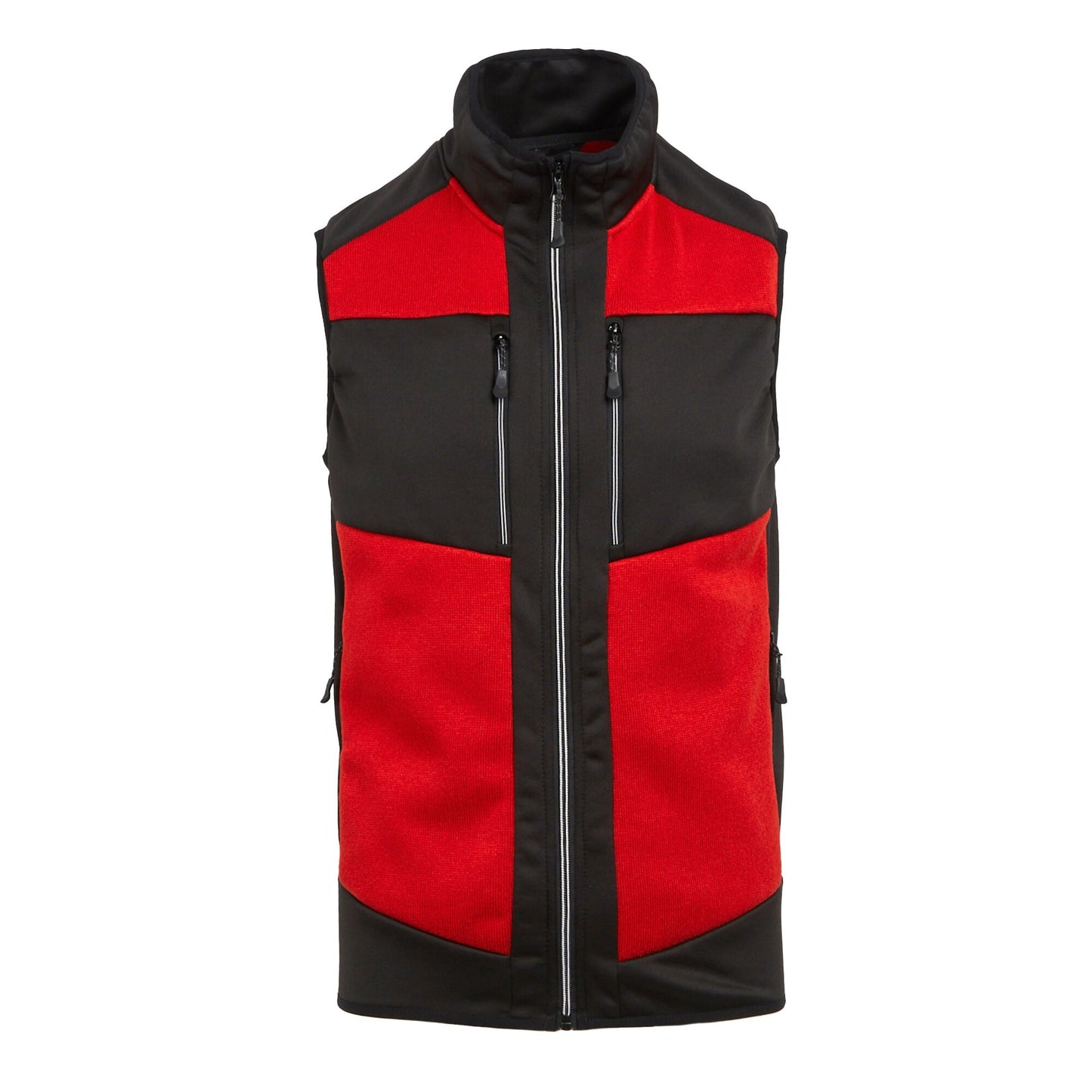 Regatta E-Volve Mens Knit Effect Stretch Gilet | Fleece Body Warmer | 4 Colours | XS-3XL - Gilet - Logo Free Clothing