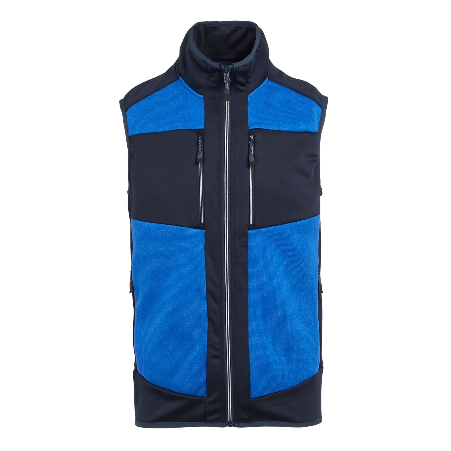 Regatta E-Volve Mens Knit Effect Stretch Gilet | Fleece Body Warmer | 4 Colours | XS-3XL - Gilet - Logo Free Clothing