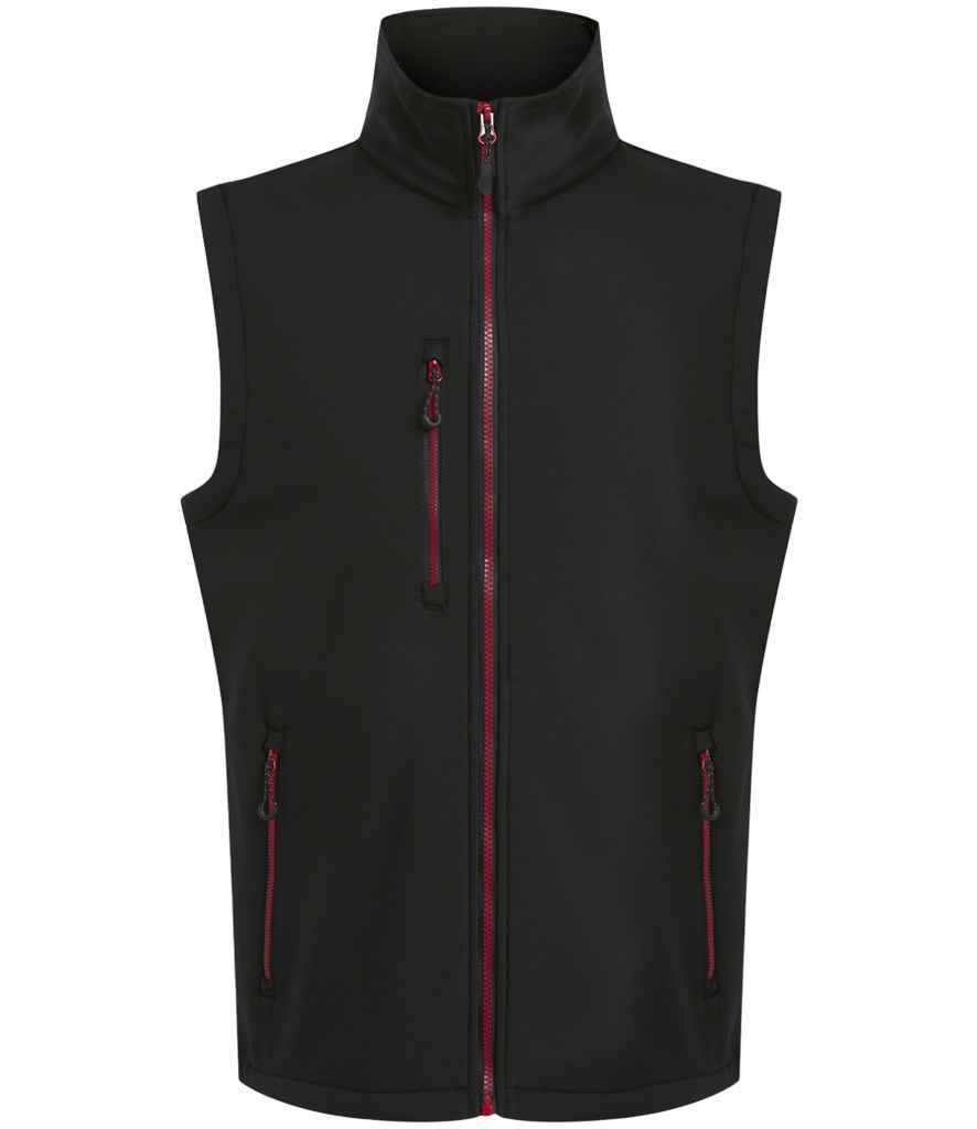 Regatta Navigate Mens Softshell Gilet | Fleece Lined Stretch Body Warmer | 7 Colours | S-3XL - Gilet - Logo Free Clothing